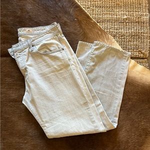 Adriano Goldschmied light gray jeans the matchbox slim straight style.